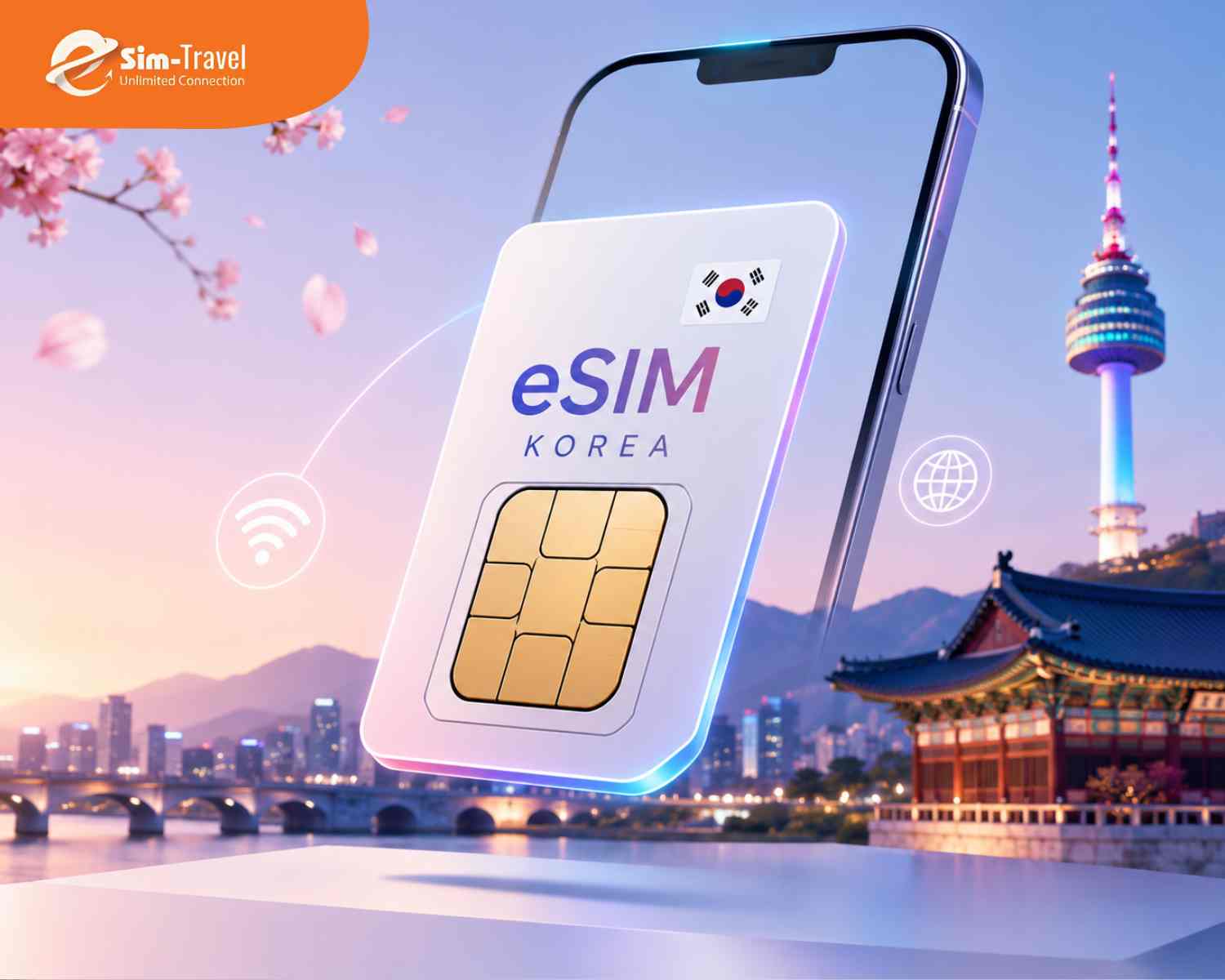 eSIM Hàn Quốc giúp tra cứu lịch trình và bản đồ thuận tiện trong suốt chuyến đi.