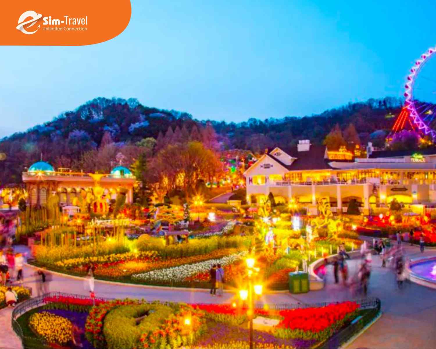 Everland l&agrave; c&ocirc;ng vi&ecirc;n giải tr&iacute; lớn nhất H&agrave;n Quốc được nhiều du kh&aacute;ch y&ecirc;u th&iacute;ch.&nbsp;