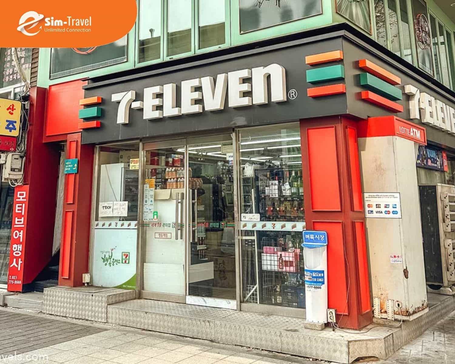 Mua Sim trả trước dễ d&agrave;ng tại c&aacute;c chuỗi cửa h&agrave;ng tiện lợi 7- Eleven, GS25 v&agrave; CU.