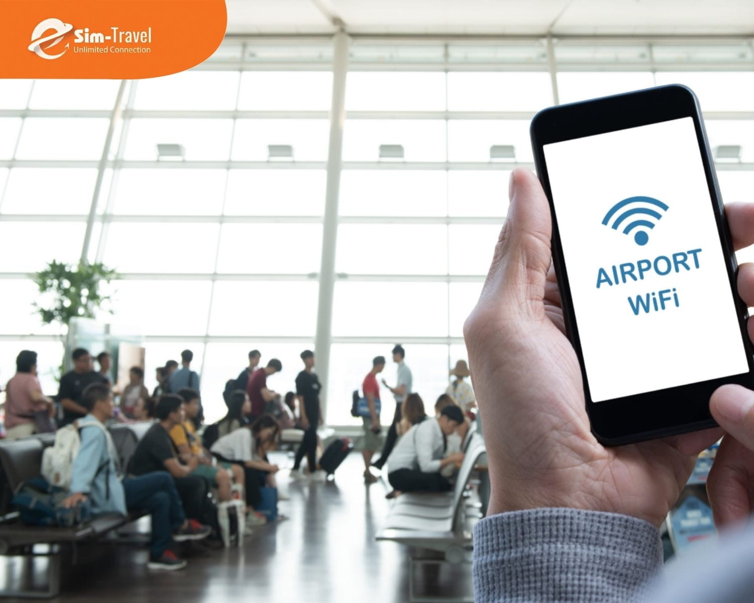 Wifi s&acirc;n bay l&agrave; giải ph&aacute;p t&igrave;nh thế nhưng thiếu t&iacute;nh di động khi di chuyển.