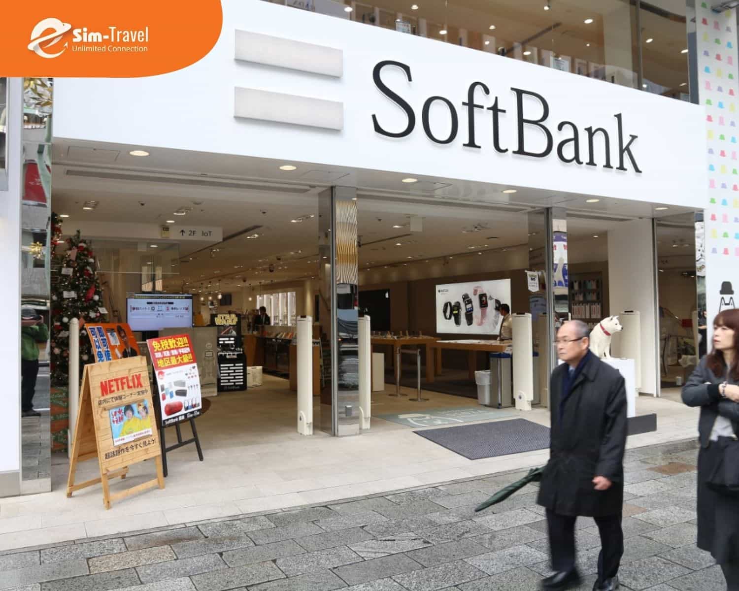 Mạng Softbank tối ưu tốc độ tại c&aacute;c đ&ocirc; thị sầm uất như Tokyo, Osaka.