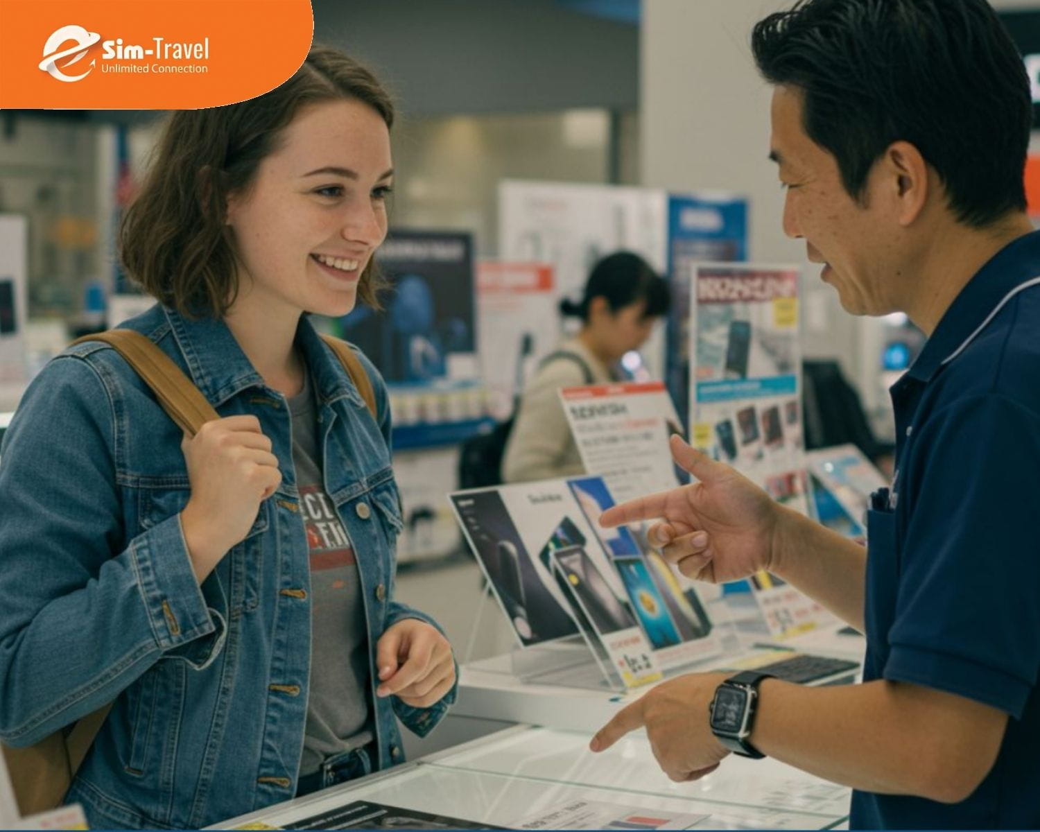 Rào cản ngôn ngữ tại các cửa hàng điện tử lớn có thể gây khó khăn khi chọn gói cước.