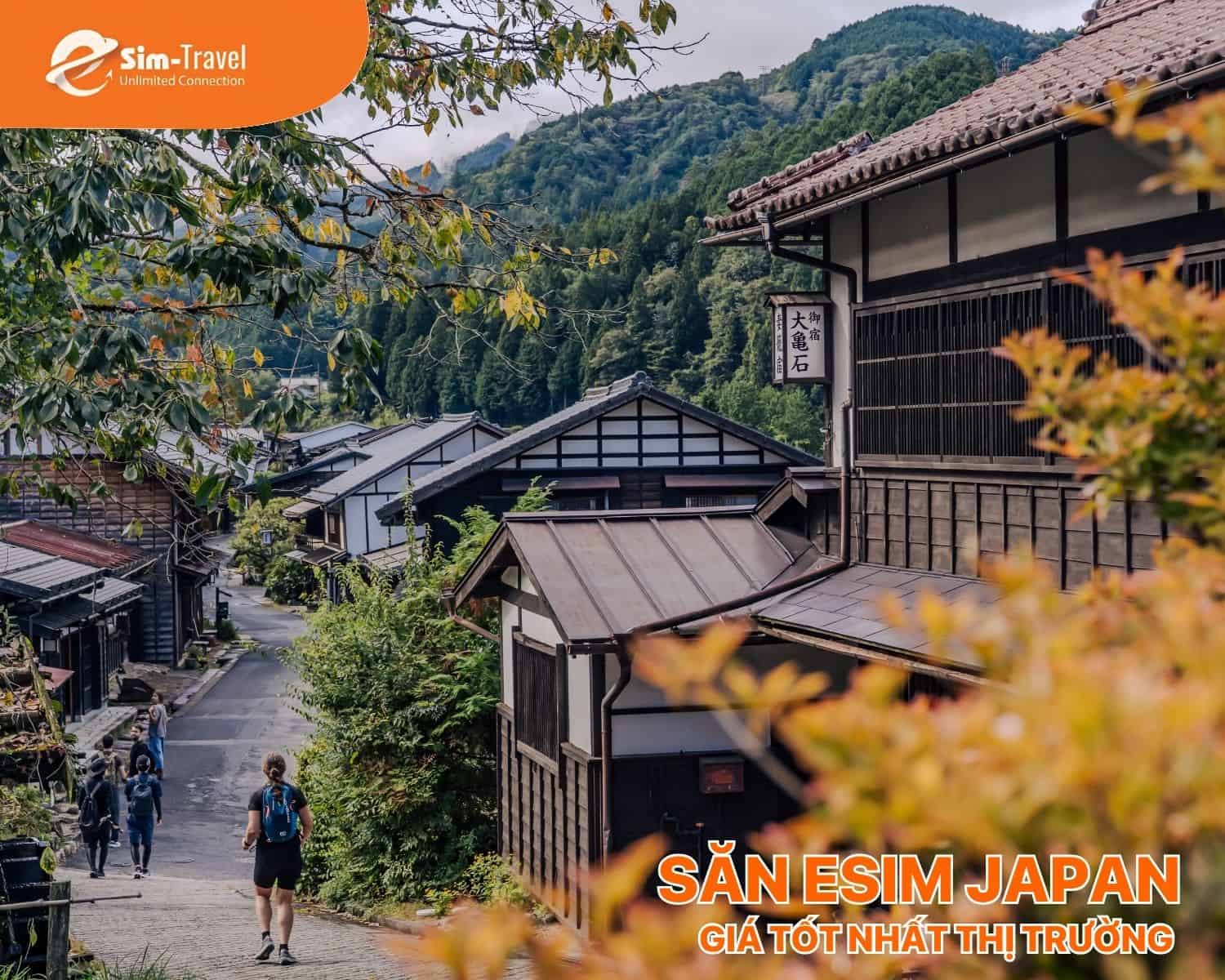 eSIM từ ESIM TRAVELS kết nối trực tiếp hạ tầng mạng lớn như Softbank, Docomo,...