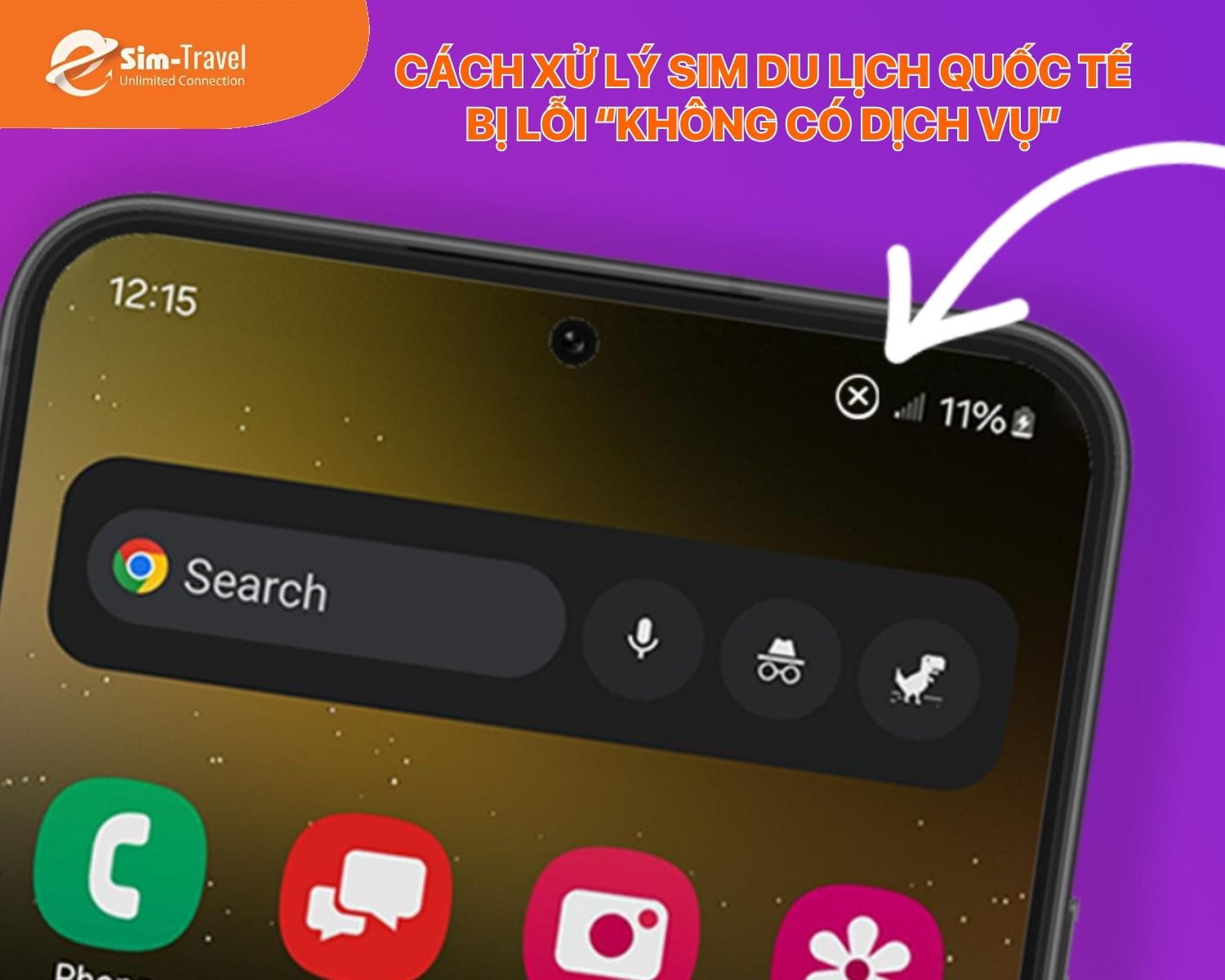 Hướng dẫn xử l&yacute; c&aacute;c lỗi SIM mất s&oacute;ng, kh&ocirc;ng c&oacute; dịch vụ 