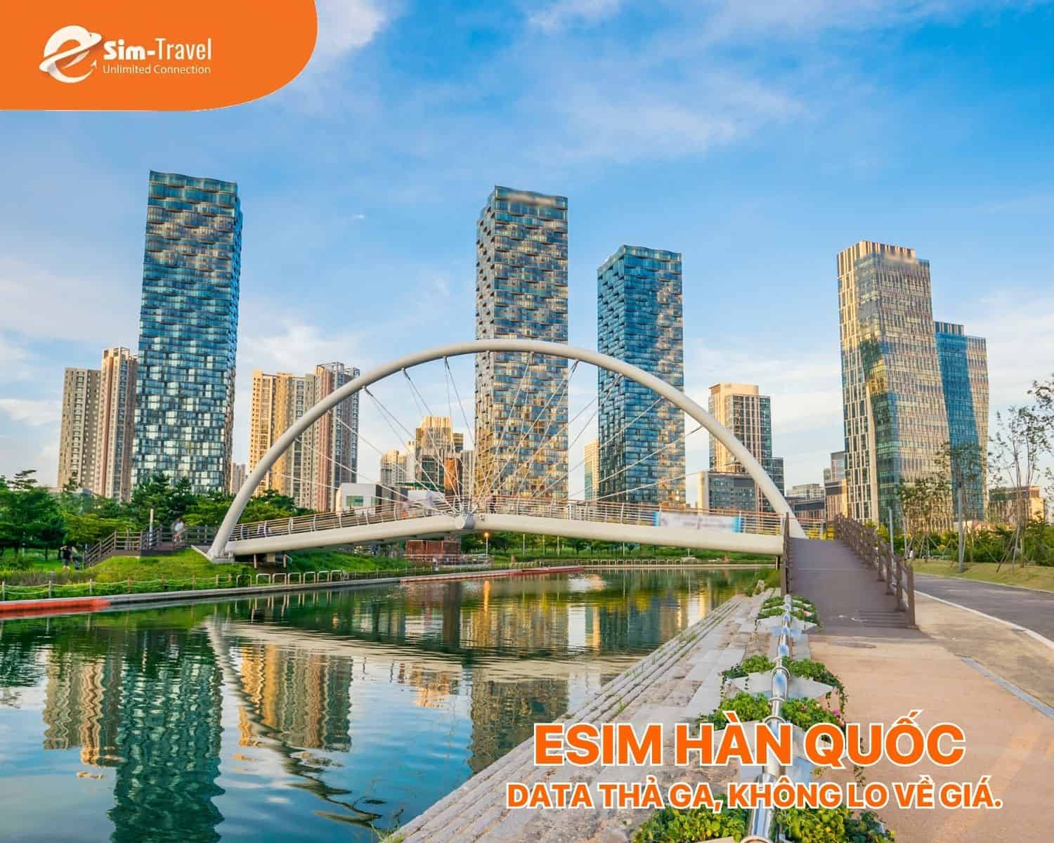 ESIM TRAVELS đơn vị cung cấp giải ph&aacute;p Sim du lịch H&agrave;n Quốc uy t&iacute;n.