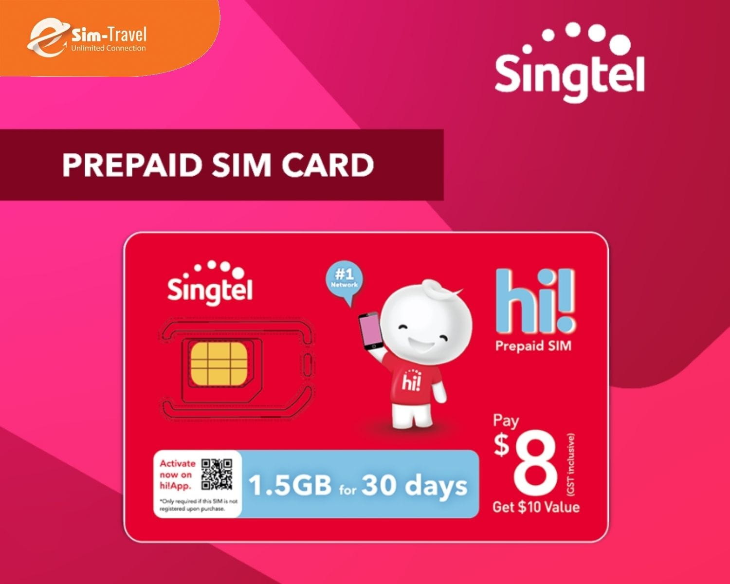 Singtel, StarHub và M1 là ba nhà mạng lớn hàng đầu tại Singapore.