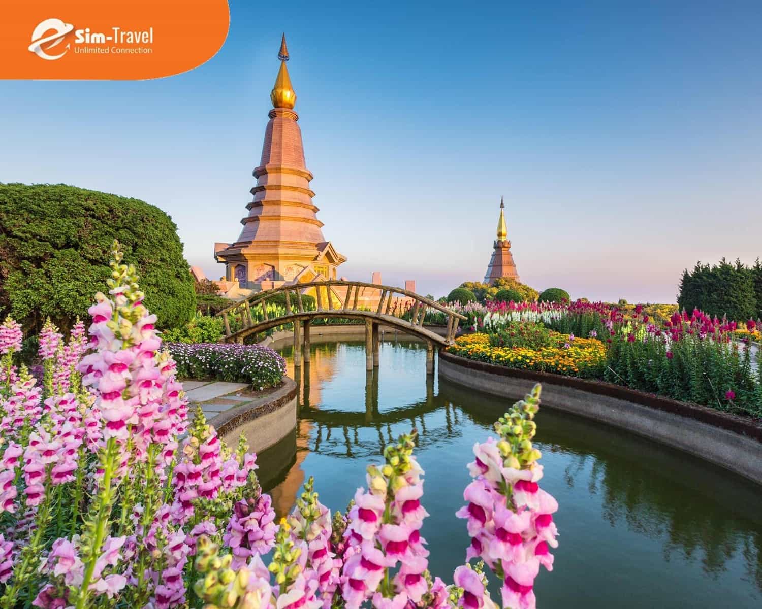 Đi tour theo đoàn có SIM Thái Lan riêng giúp hành trình thêm trọn vẹn.
