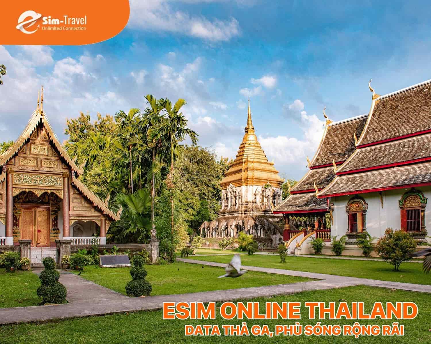 ESIM TRAVELS cam kết kết nối ổn định suốt hành trình khám phá.
