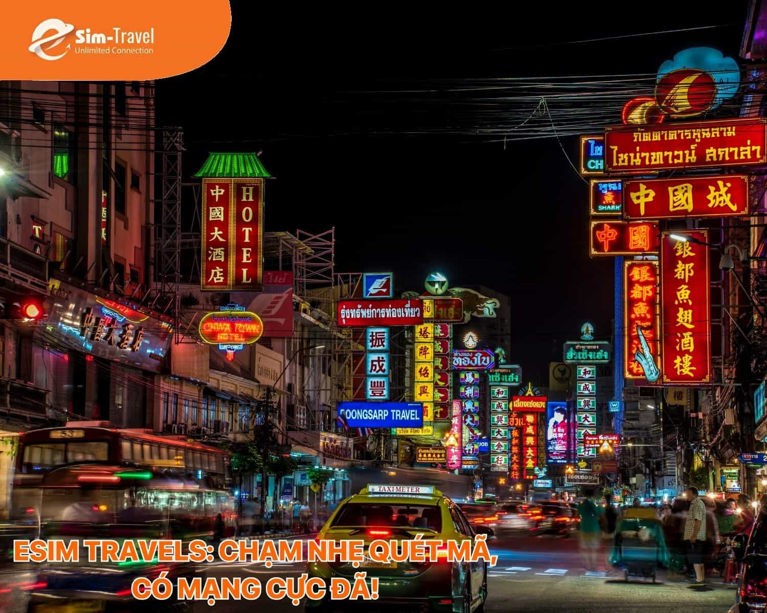 ESIM TRAVELS: Tốc độ phục vụ thần tốc, kịp thời cho mọi chuyến đi. 