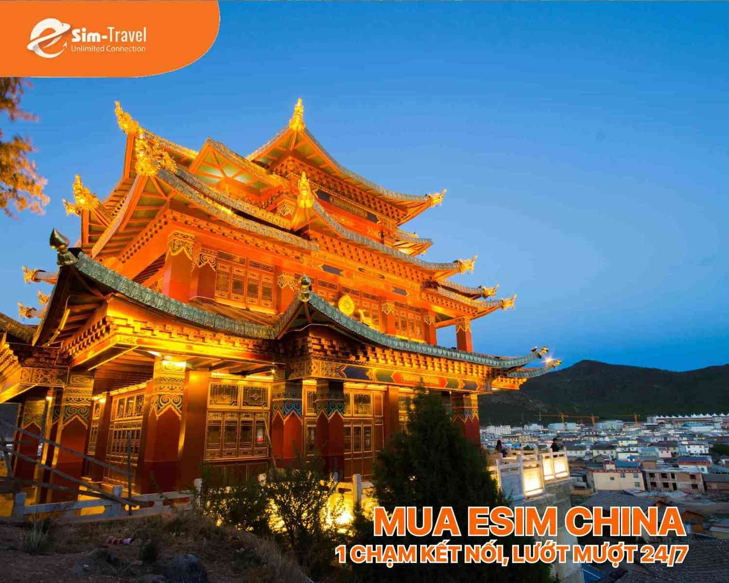 ESIM TRAVELS cung cấp kết nối tốc độ cao tại Tây Tạng và Tân Cương.