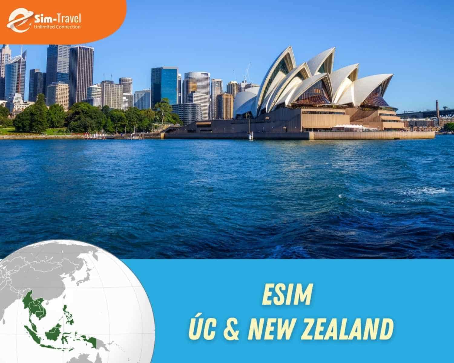 Australia New Zealand eSIM giữ vai trò quan trọng để xử lý nhanh mọi tình huống