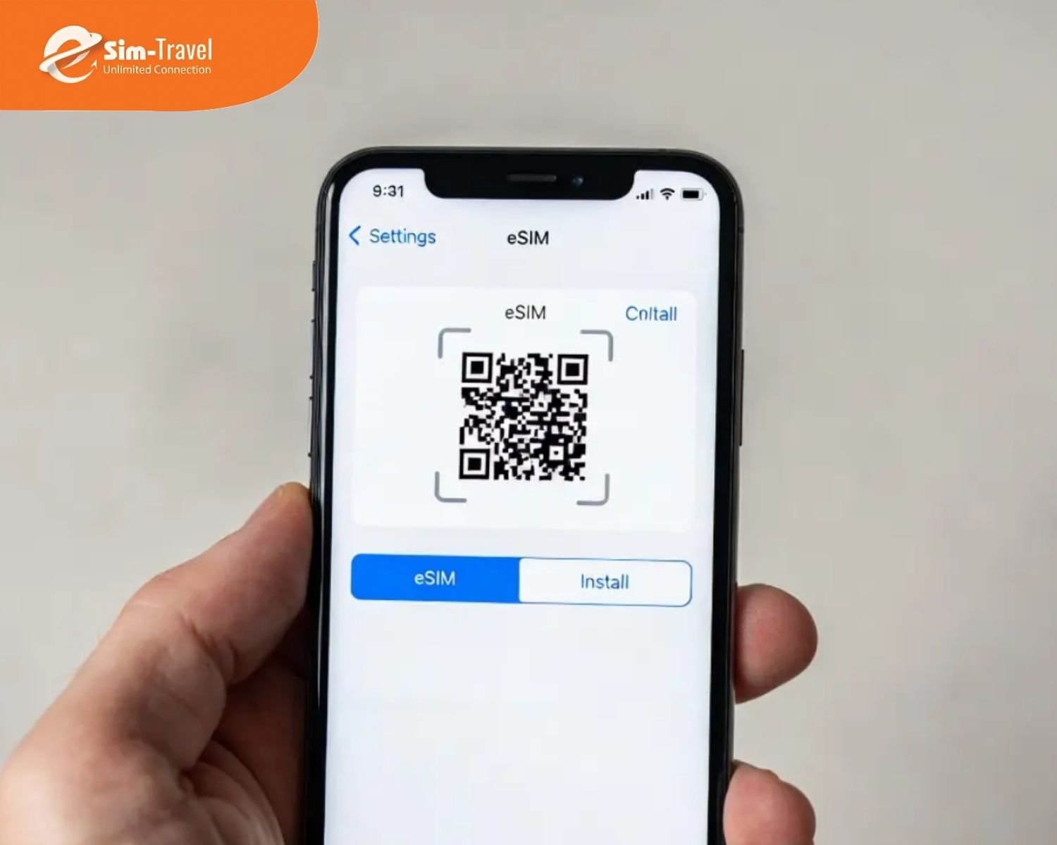 Ưu ti&ecirc;n kết nối Wifi mạnh v&agrave; ổn định để tải cấu h&igrave;nh eSIM từ nh&agrave; mạng th&agrave;nh c&ocirc;ng.