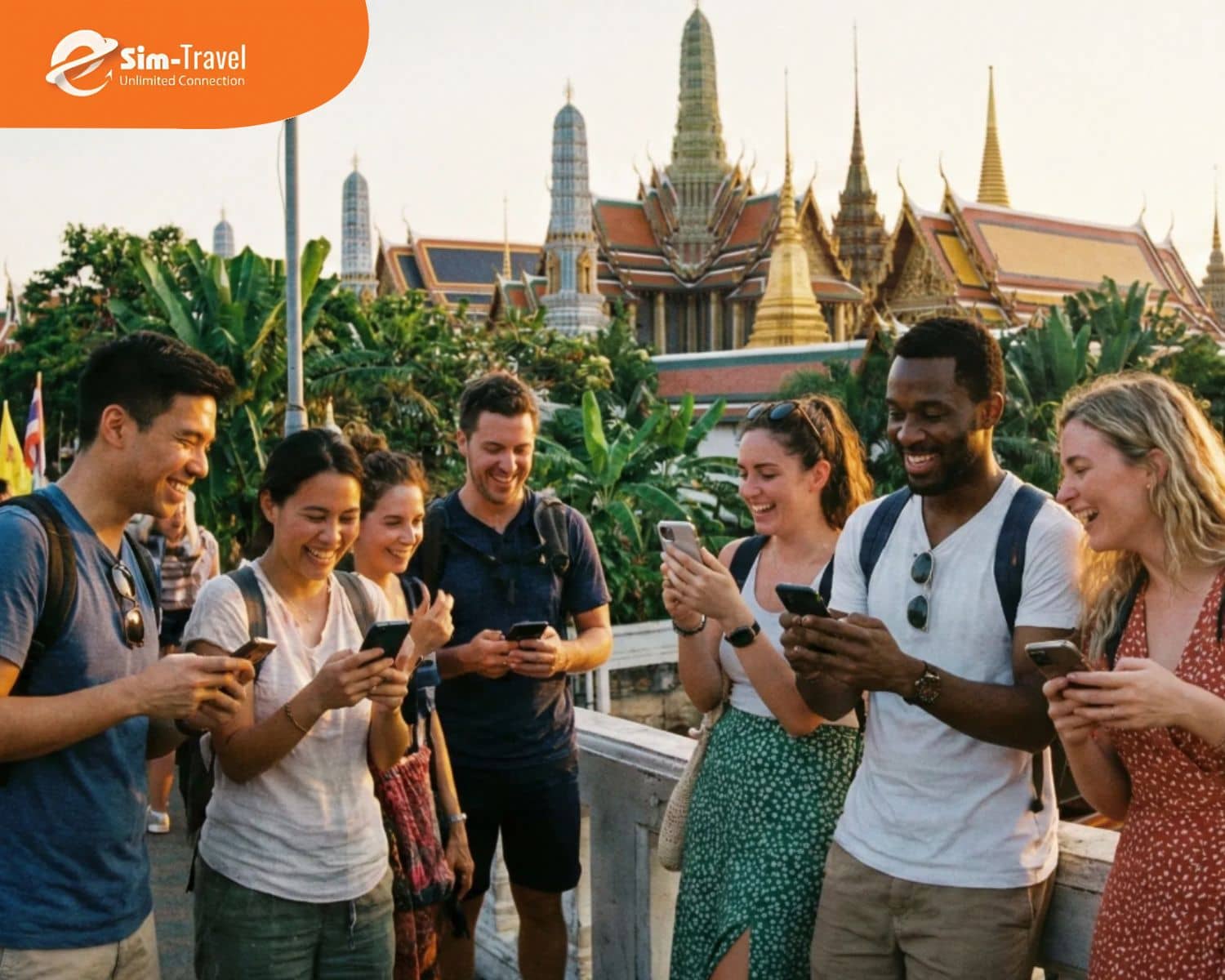 eSIM du lịch Th&aacute;i Lan gi&uacute;p kết nối mạng ngay sau khi hạ c&aacute;nh m&agrave; kh&ocirc;ng cần mua SIM mới.&nbsp;