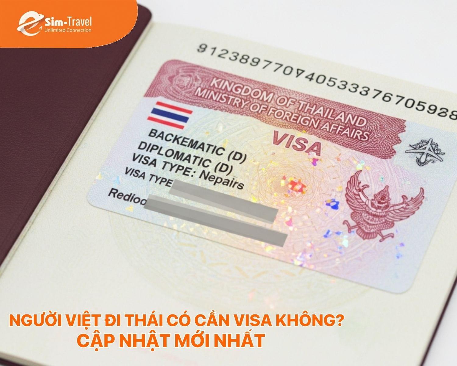Người Việt đi Thái có cần visa không? Cập nhật mới nhất