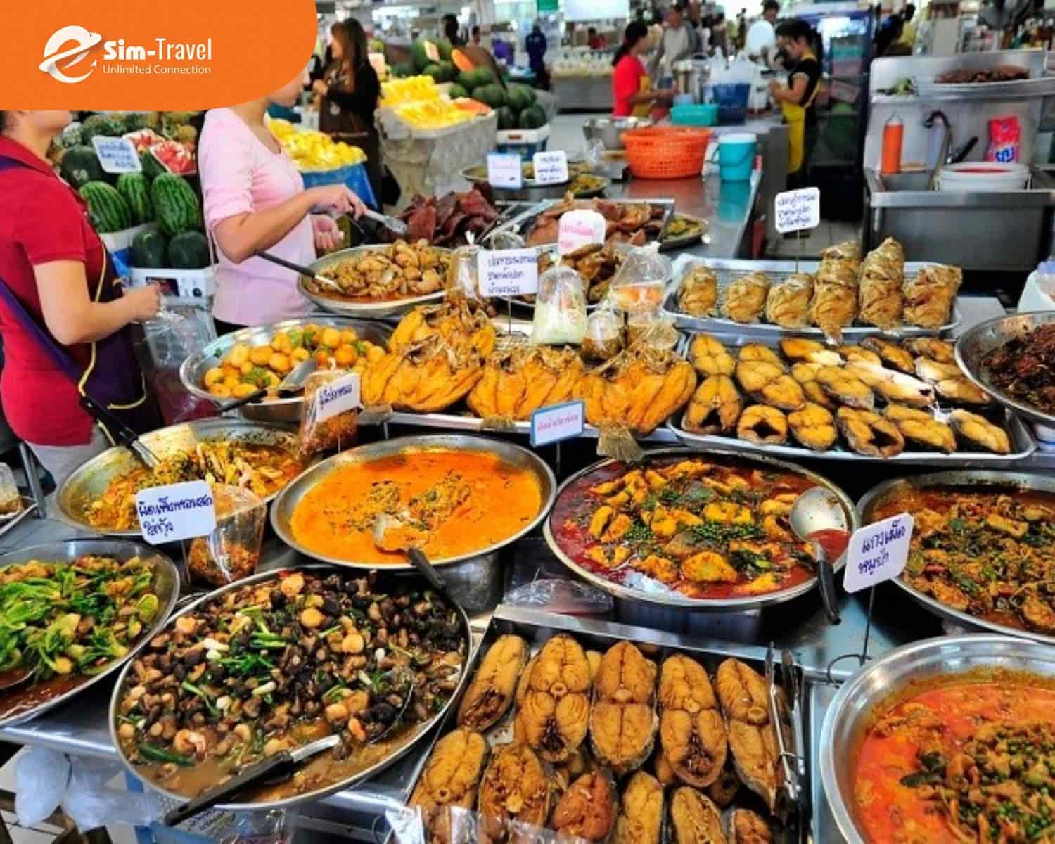 Th&aacute;i Lan thi&ecirc;n đường ẩm thực đường phố đậm đ&agrave; bản sắc