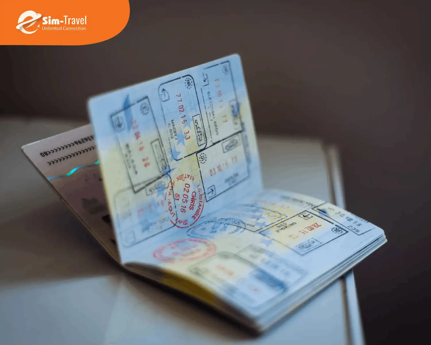 Hộ chiếu đã từng đi qua nhiều nước là điểm cộng khi xin visa du lịch Hàn Quốc