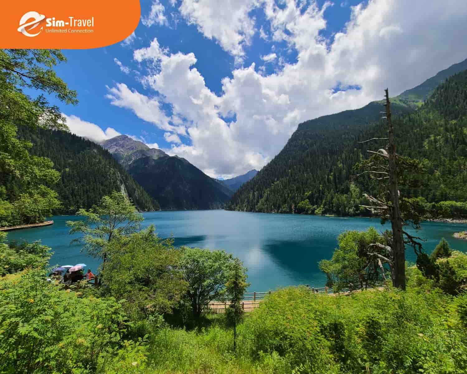 Hồ Trường Hải - Đại dương giữa núi non ở Cửu Trại Câu