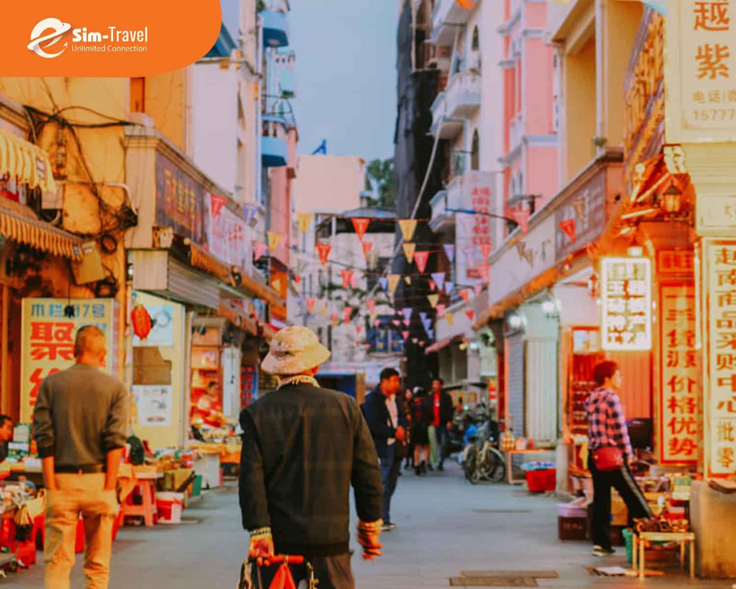 Phố Bắc Đẩu Đông Hưng