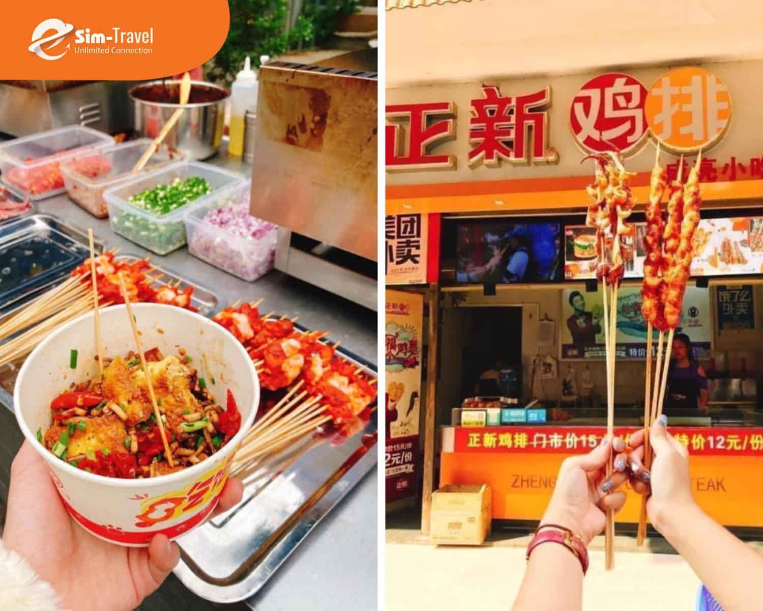 Phố King - thiên đường ẩm thực Đông Hưng