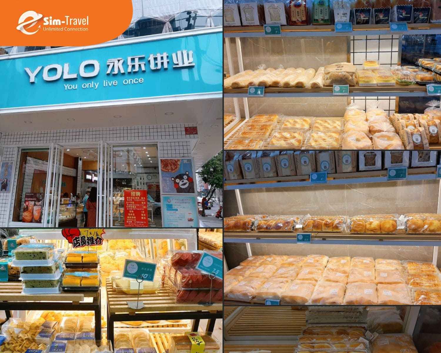 Yolo nổi tiếng với c&aacute;c loại b&aacute;nh ngọt thơm ngon v&agrave; đẹp mắt