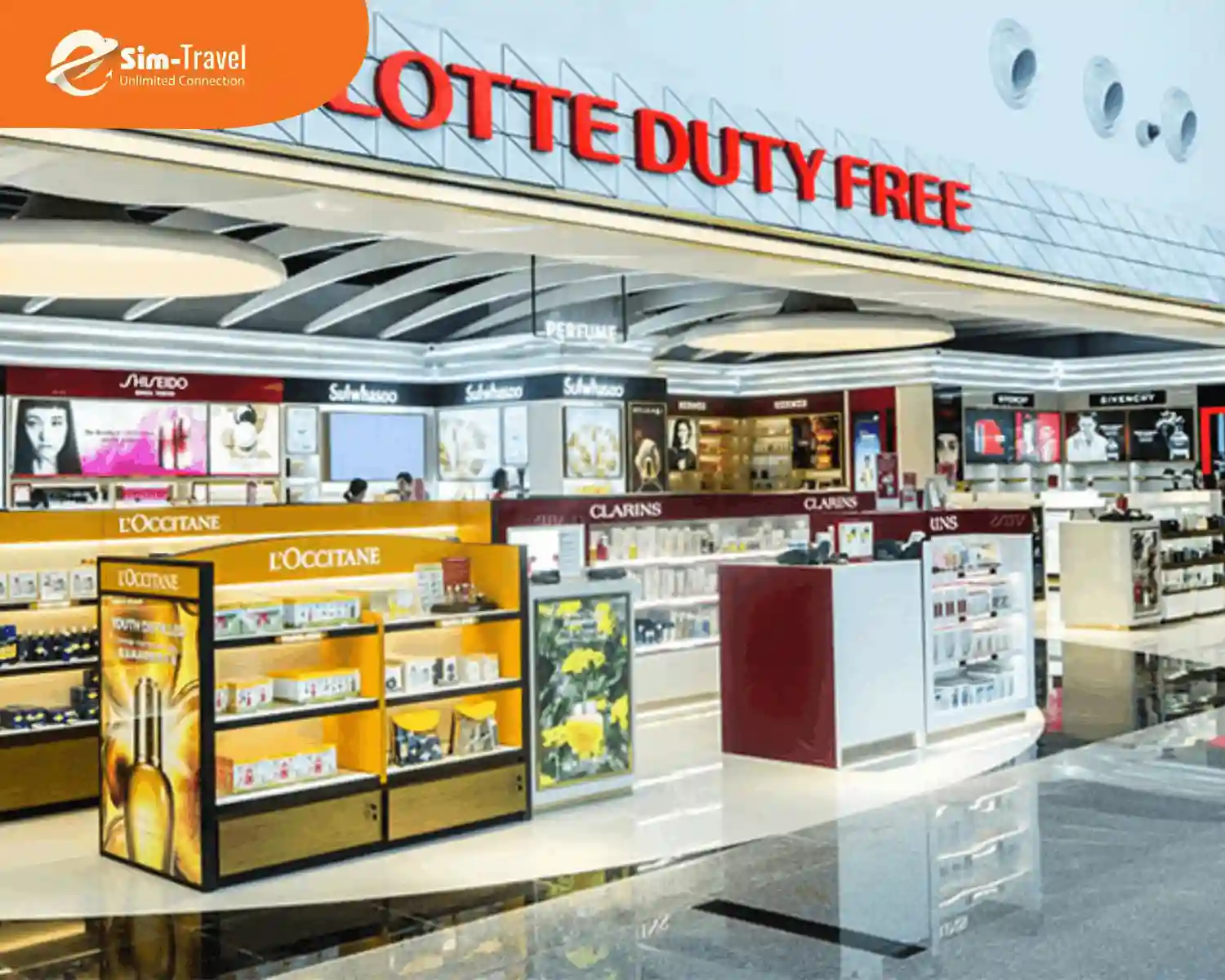 Mua sắm tại các cửa hàng miễn thuế Lotte và chuẩn bị hành lý về nước