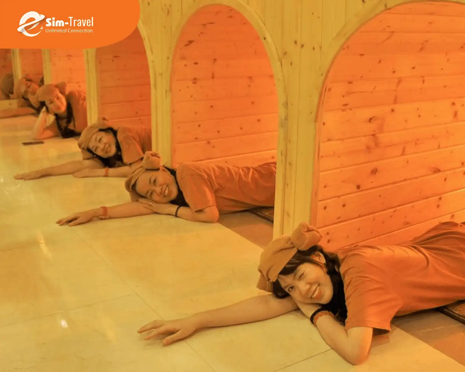 Thư giãn thoải mái trong spa jjimjilbang