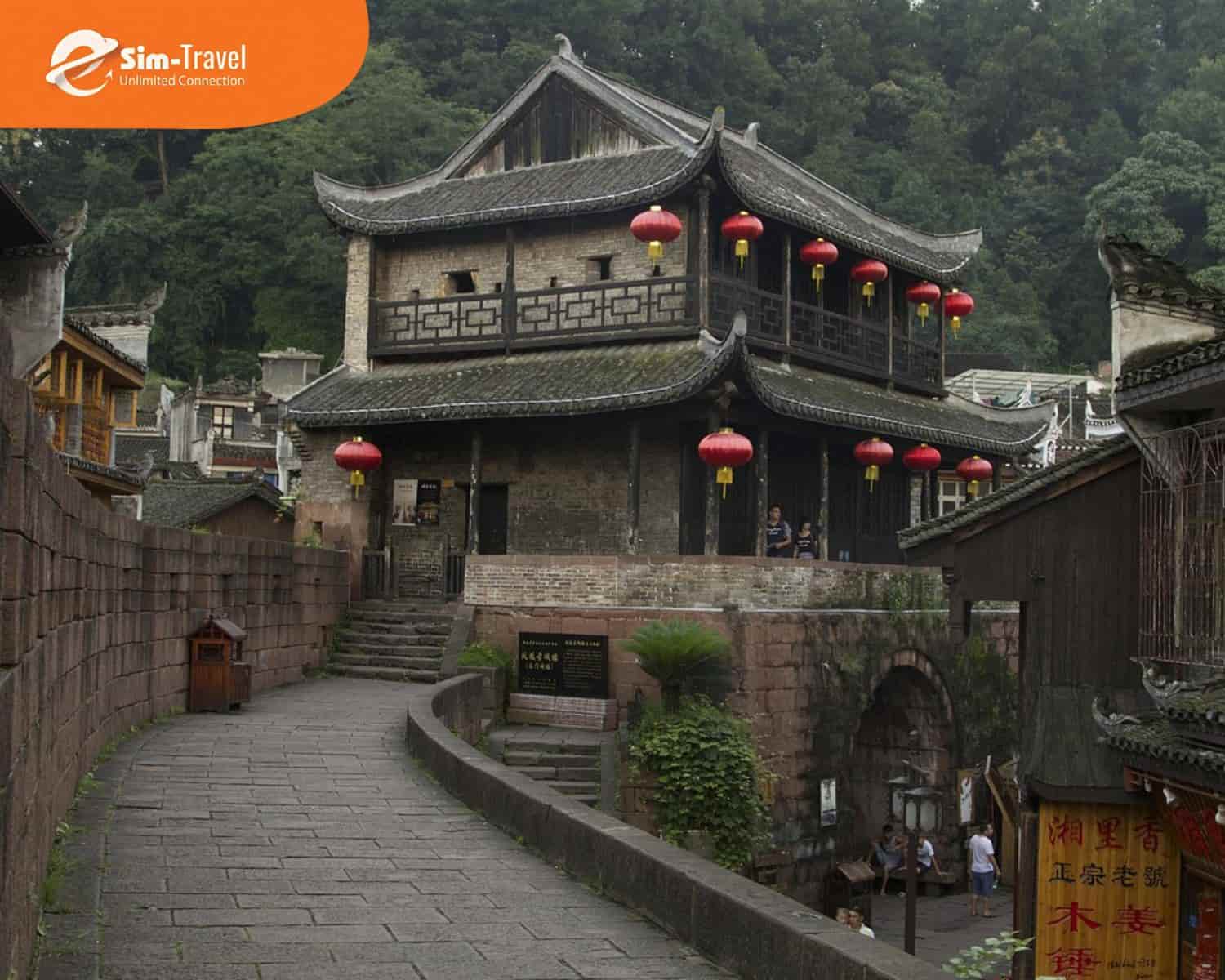 Lối kiến trúc độc đáo phản ánh nét đẹp văn hoá của tỉnh Hồ Nam