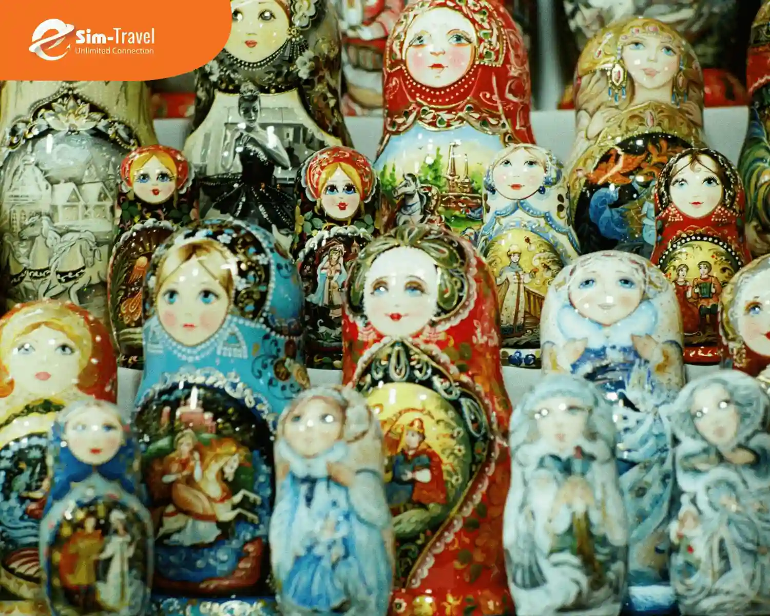 Búp bê Matryoshka - món quà độc đáo ở Nga