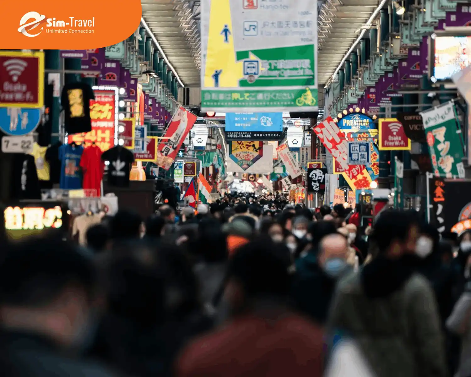 Osaka tấp nập