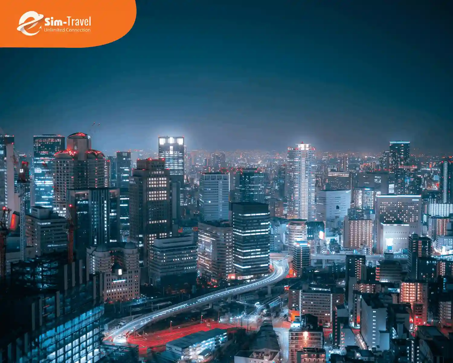 Cảnh đêm rực rỡ của Osaka
