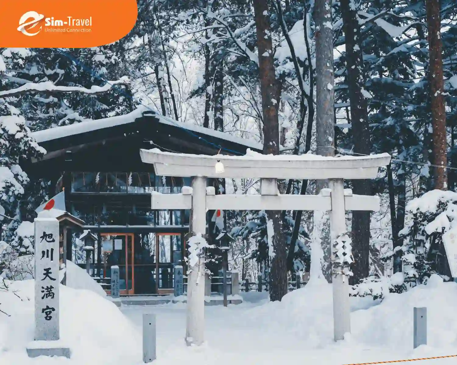 Tiết trời se lạnh, tuyết phủ trắng khắp nơi