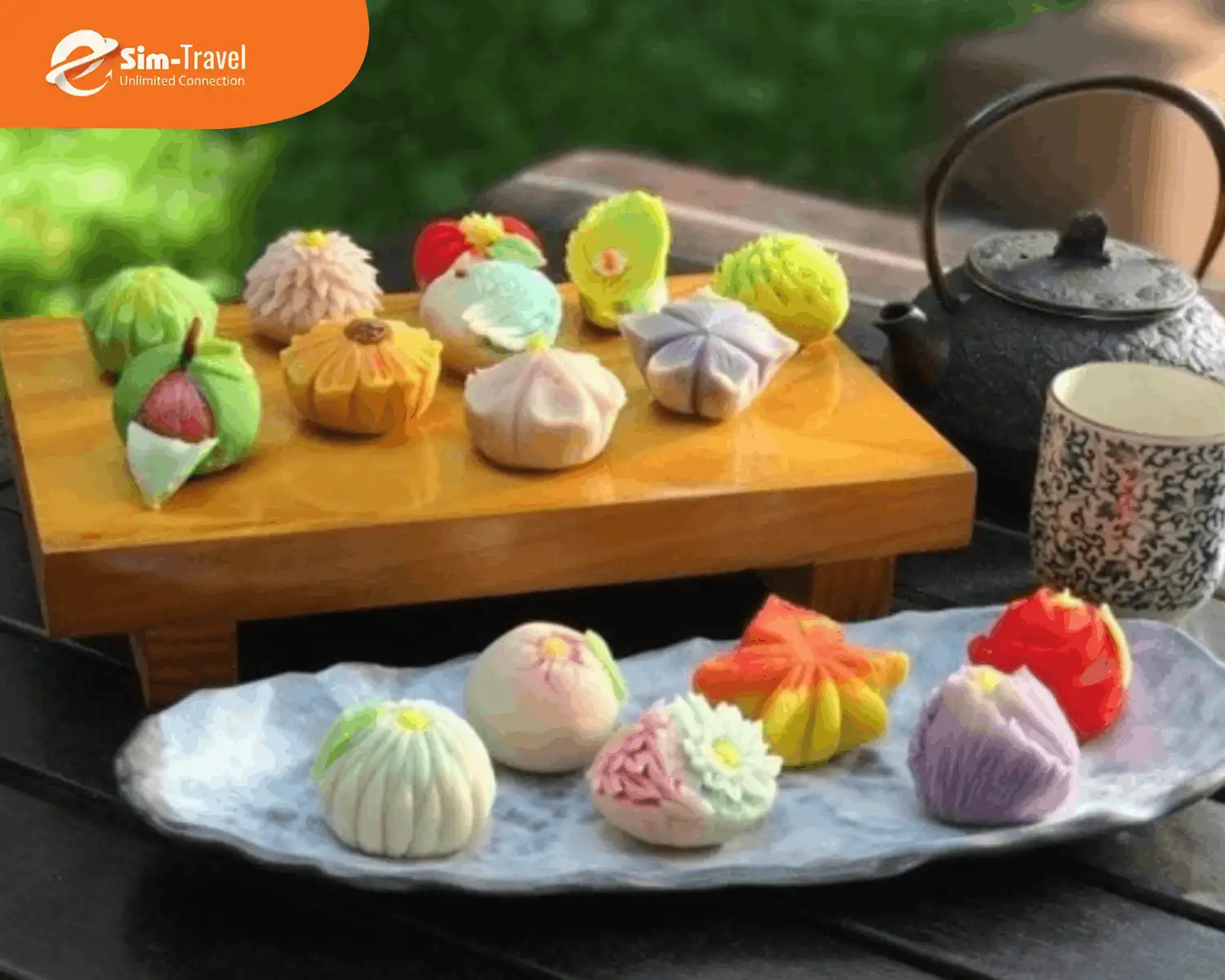 Trà matcha kèm bánh ngọt - văn hoá trà đạo nổi tiếng ở Nhật