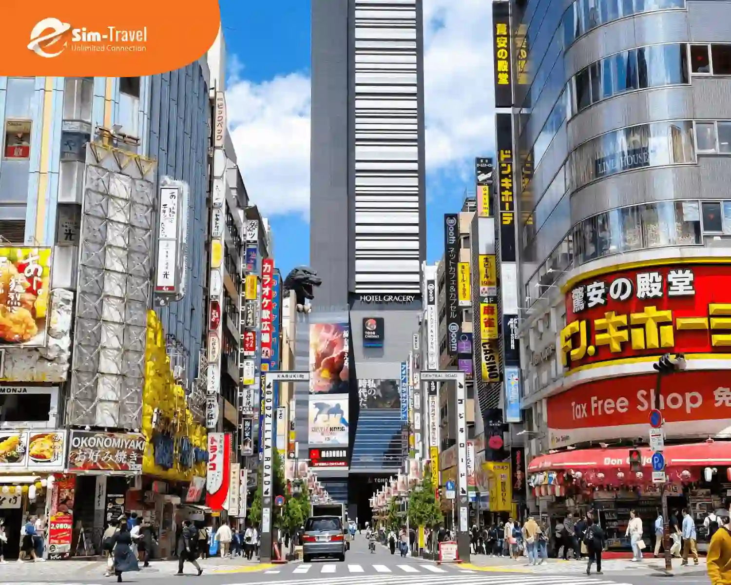 Không gian mua sắm sầm uất ở Tokyo