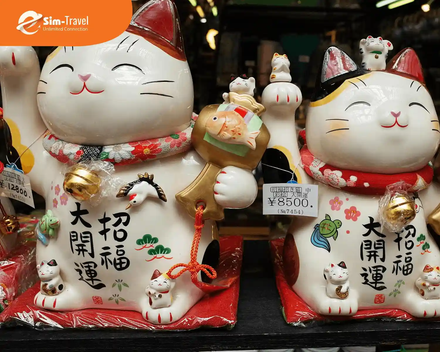 Maneki Neko - mang năng lượng may mắn, tài lộc, sức khoẻ