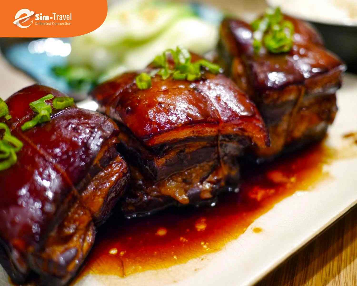 Ẩm thực hấp dẫn kh&oacute; cưỡng tại &Ocirc; Trấn Trung Quốc