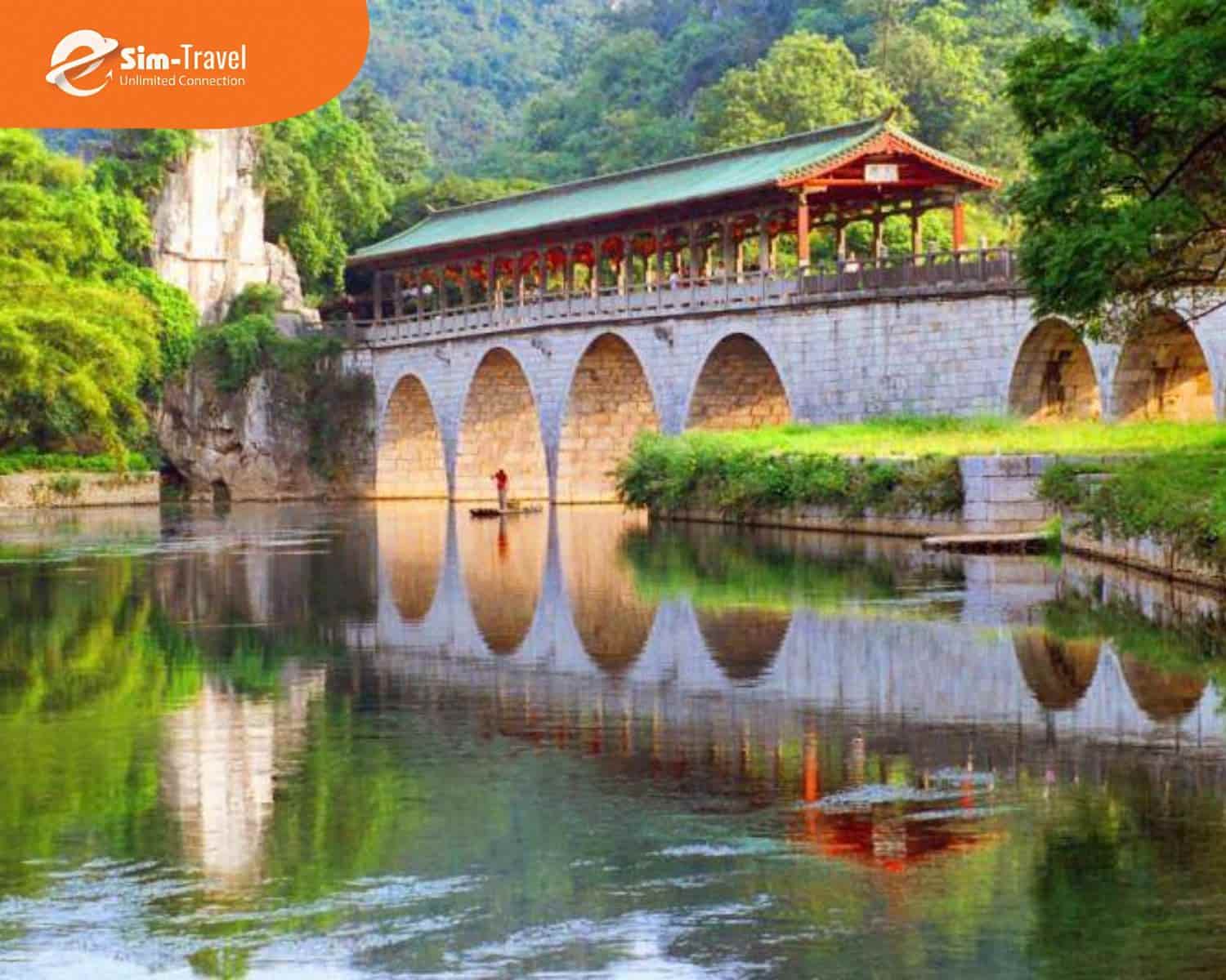 Công viên Thất Tinh với cảnh quan thiên nhiên xanh mát