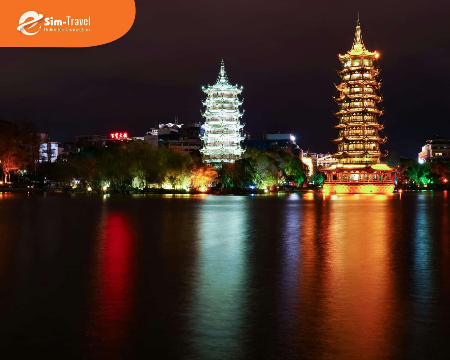 Nhật Nguyệt Song Tháp - Biểu tượng nổi tiếng ở Quảng Tây Trung Quốc