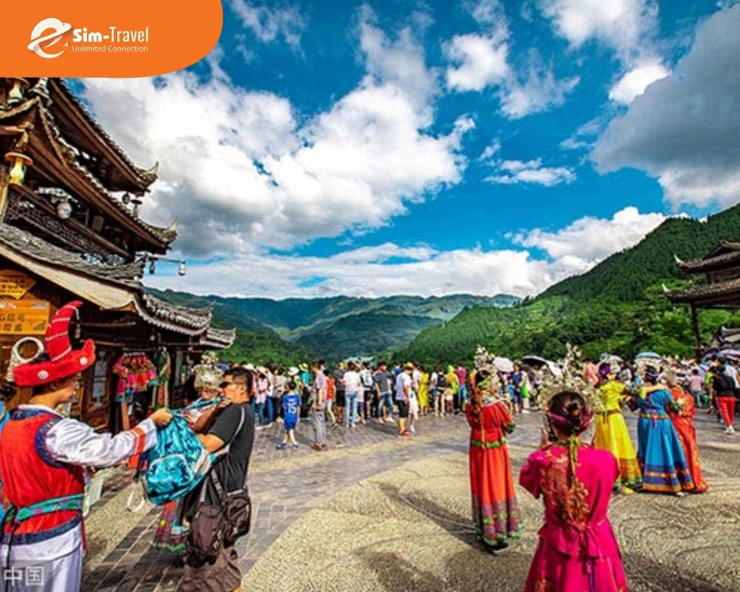 Thi&ecirc;n Hộ Mi&ecirc;u Trại bản l&agrave;ng lung linh giữa thung lũng Qu&yacute; Ch&acirc;u