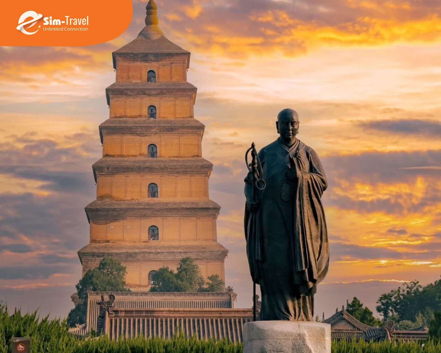 Tháp Đại Nhạn - Biểu tượng kiến trúc Phật giáo