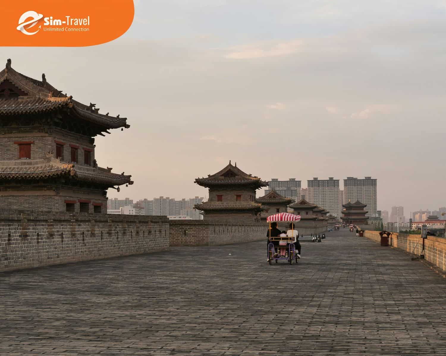 Tường thành cổ Tây An - Di sản kiến trúc vĩ đại