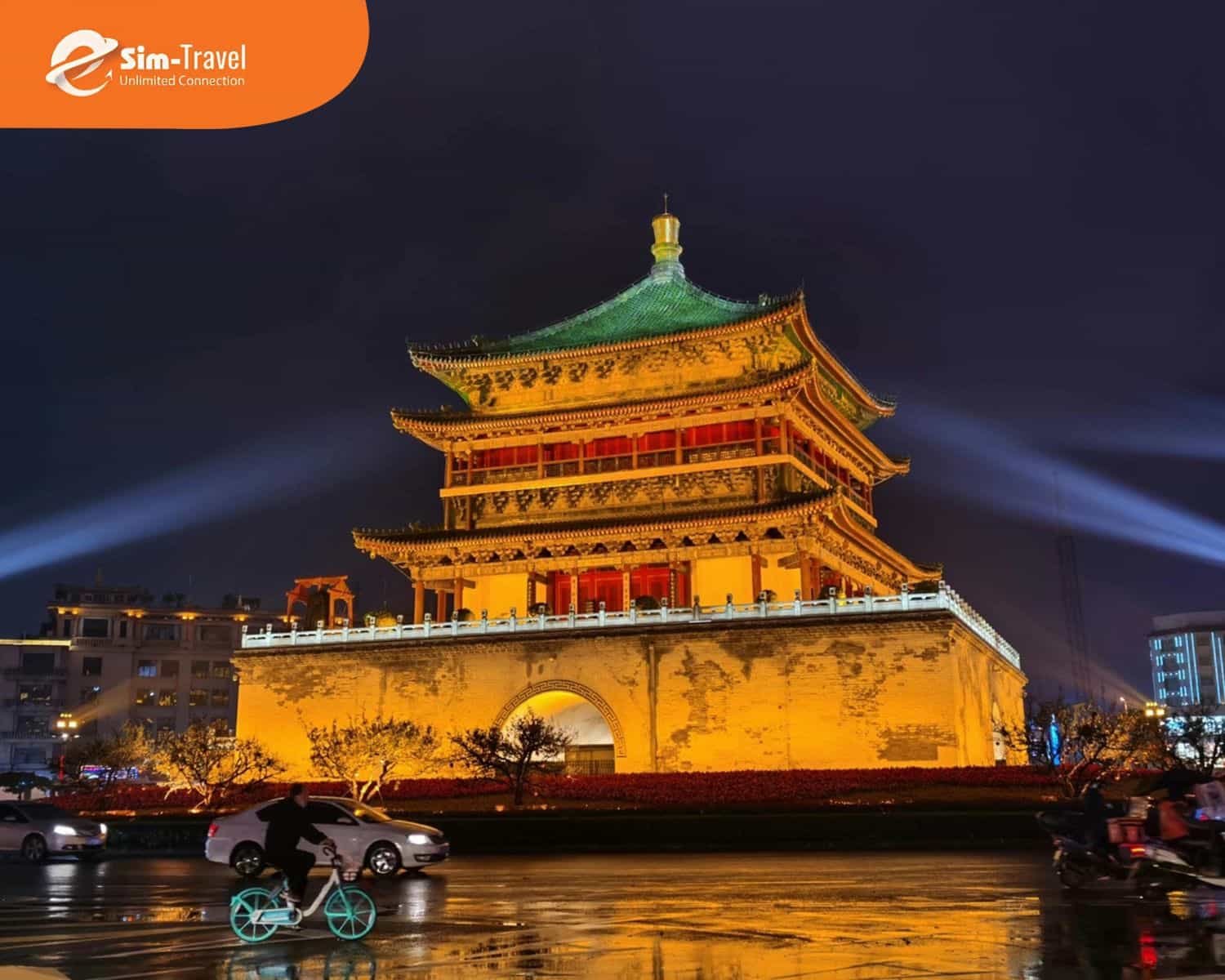 Tháp Chuông - Biểu tượng của thành phố Tây An