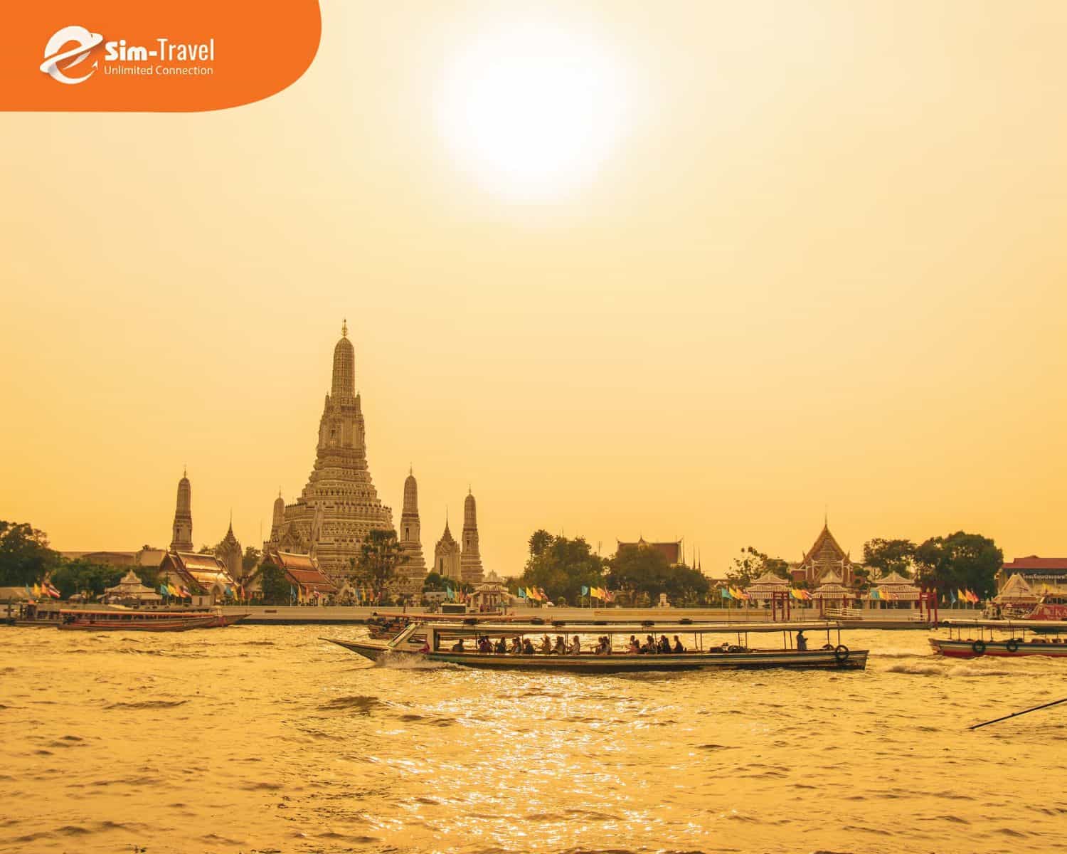 Bangkok - Thủ đô của Thái Lan với không gian náo nhiệt cùng nhiều công trình kiến trúc văn hoá nổi tiếng