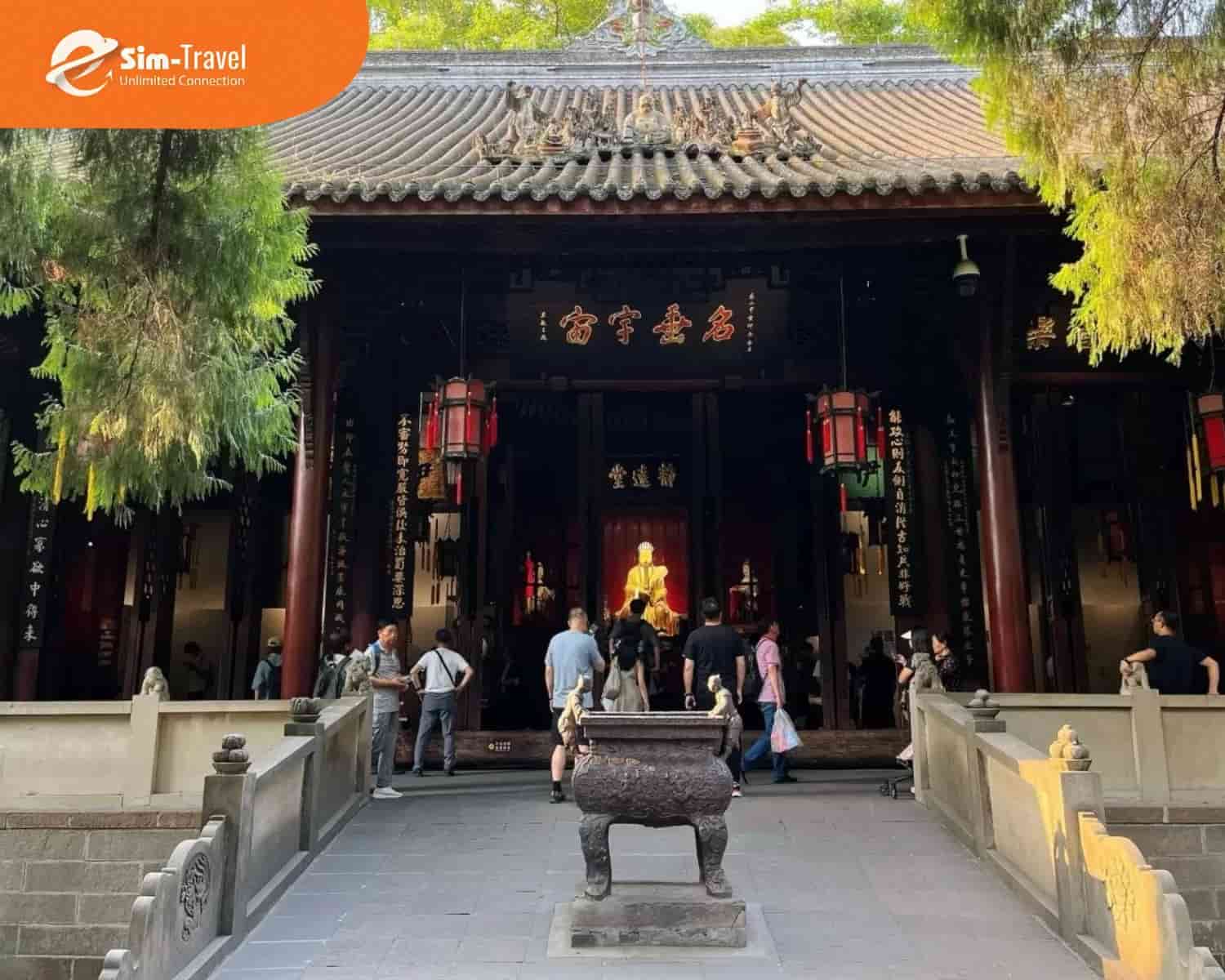 Đền Vũ Hầu - Thành Đô