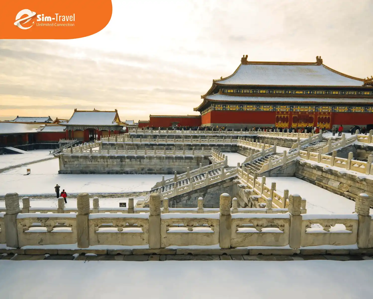 Tử Cấm Thành phủ tuyết trắng