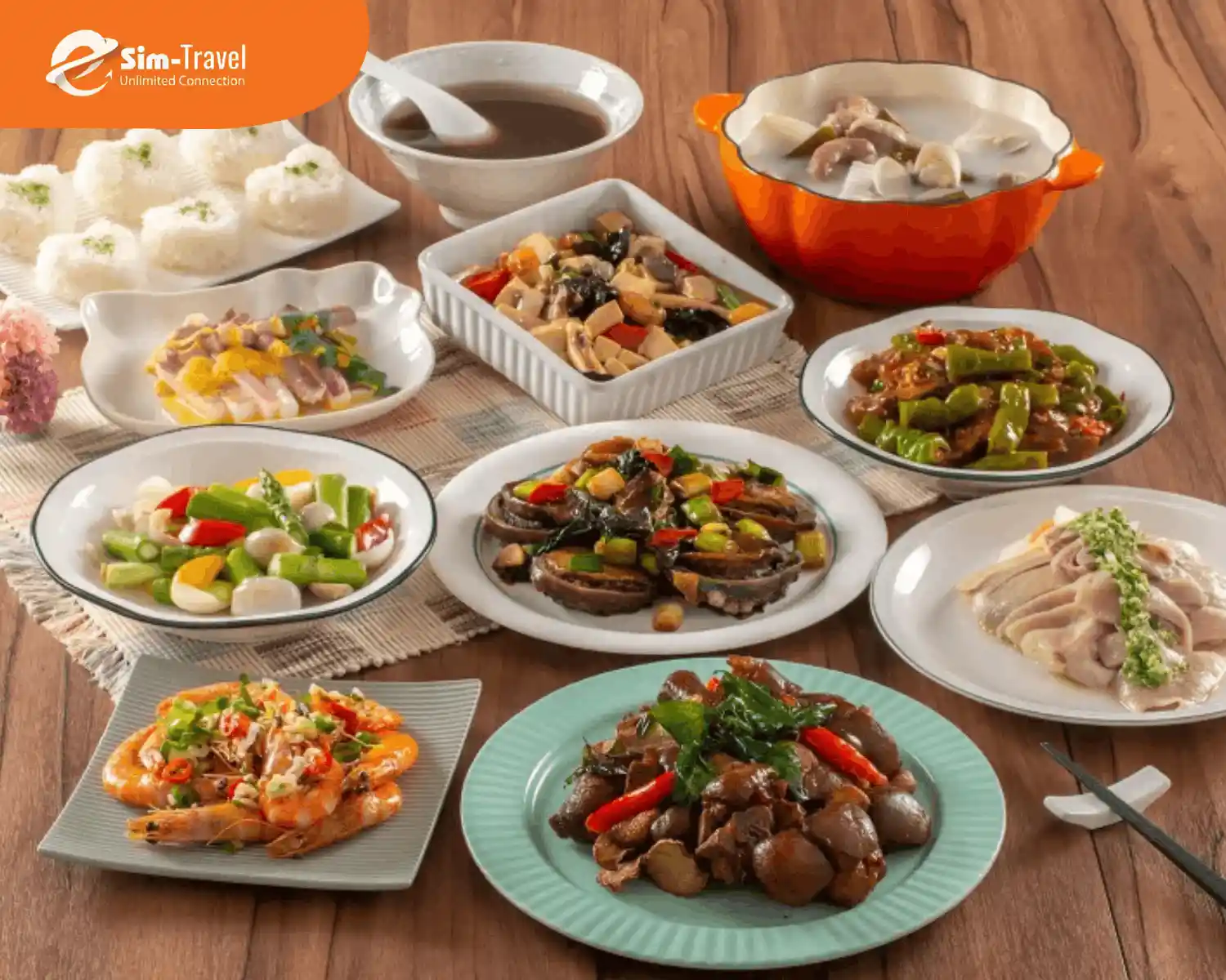 Thưởng thức các món ăn mang hương vị đặc trưng xứ Trung