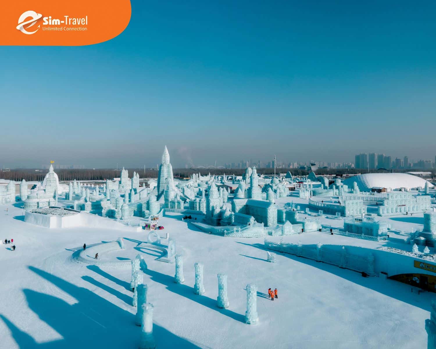 Lễ hội băng đăng Cáp Nhĩ Tân tạo nên trải nghiệm khó quên cho những ngày đầu năm