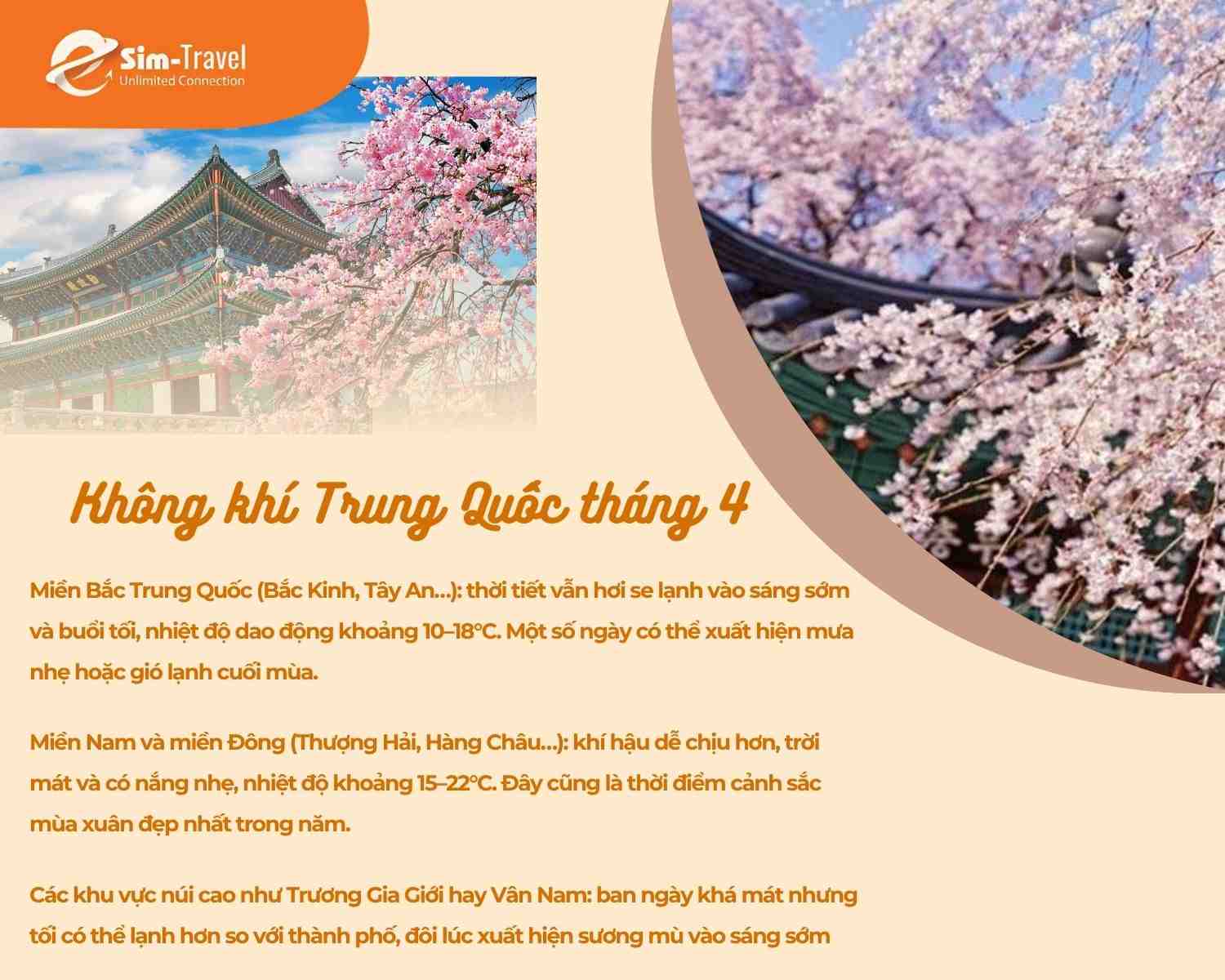 Th&aacute;ng 4 với thời tiết m&aacute;t mẻ v&agrave; hoa nở rực rỡ