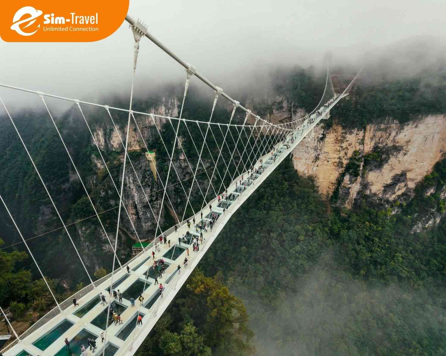 Tham quan cầu Trương Gia Giới Trung Quốc