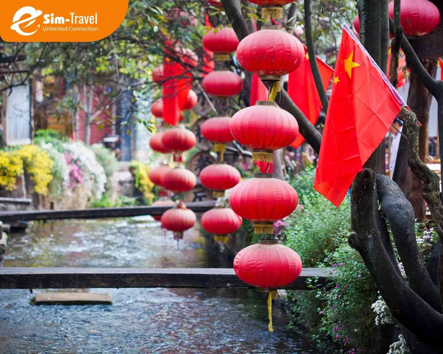 Cảnh sắc Lệ Giang Trung Quốc th&aacute;ng 8&nbsp;