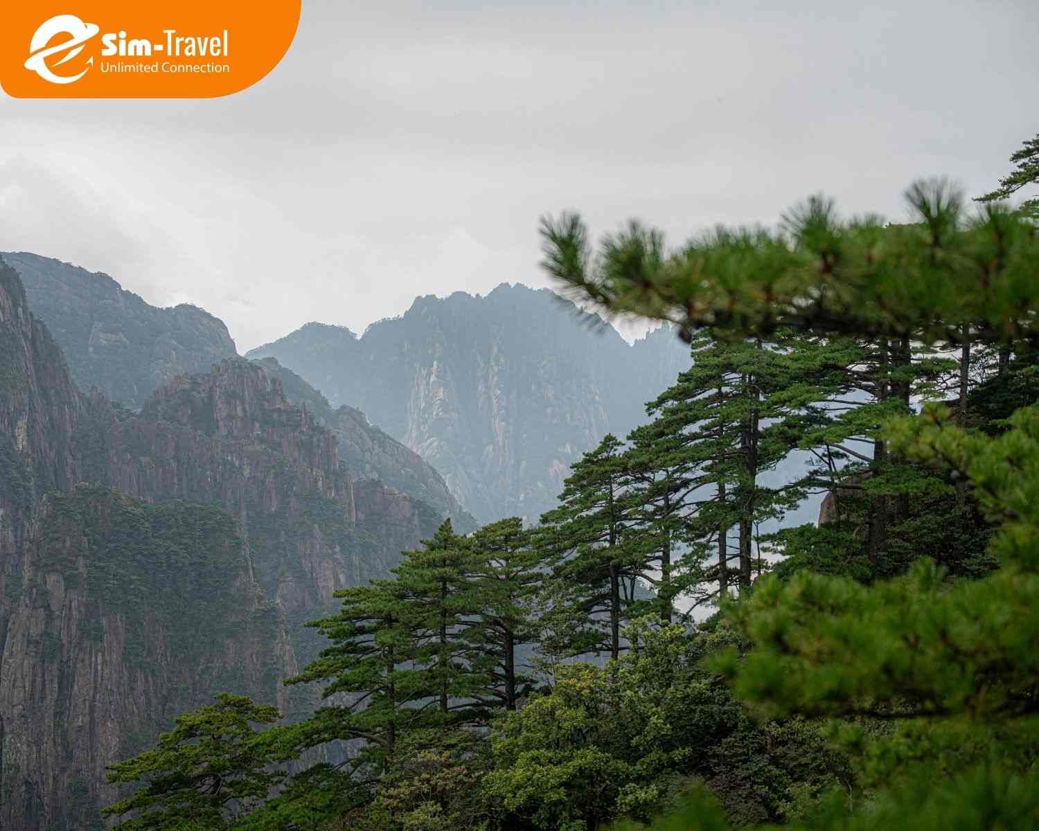 N&uacute;i Ho&agrave;ng Sơn - khung cảnh thi&ecirc;n nhi&ecirc;n h&ugrave;ng vĩ, cho&aacute;ng ngợp